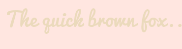 Image with Font Color EBDABC and Background Color FFE6E0